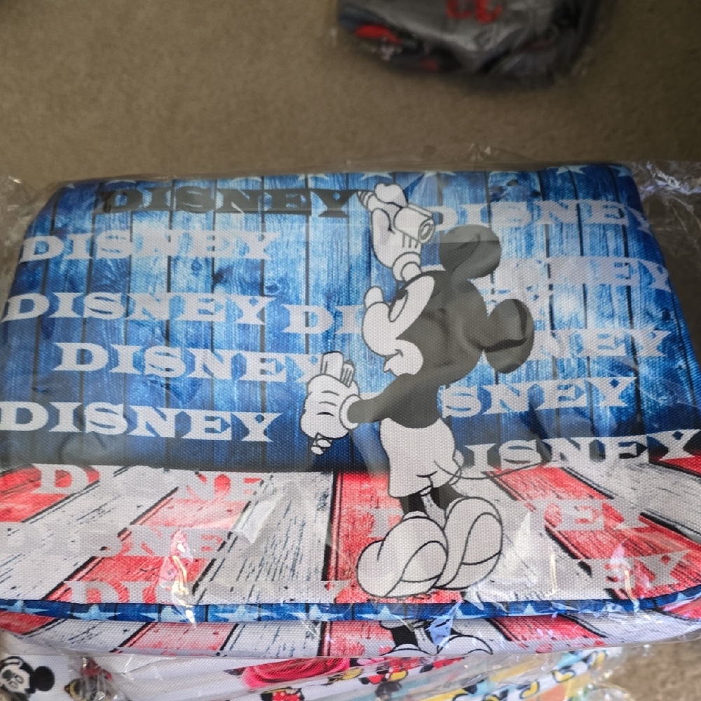 Disney Mickey Mouse Blue and White Lunchbox